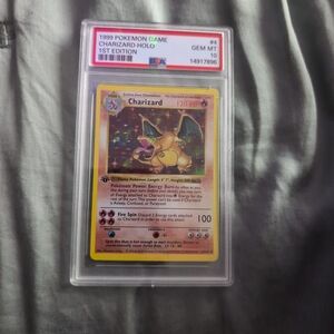 Pokemon Charizard Holo Card with Vibrant Colors
